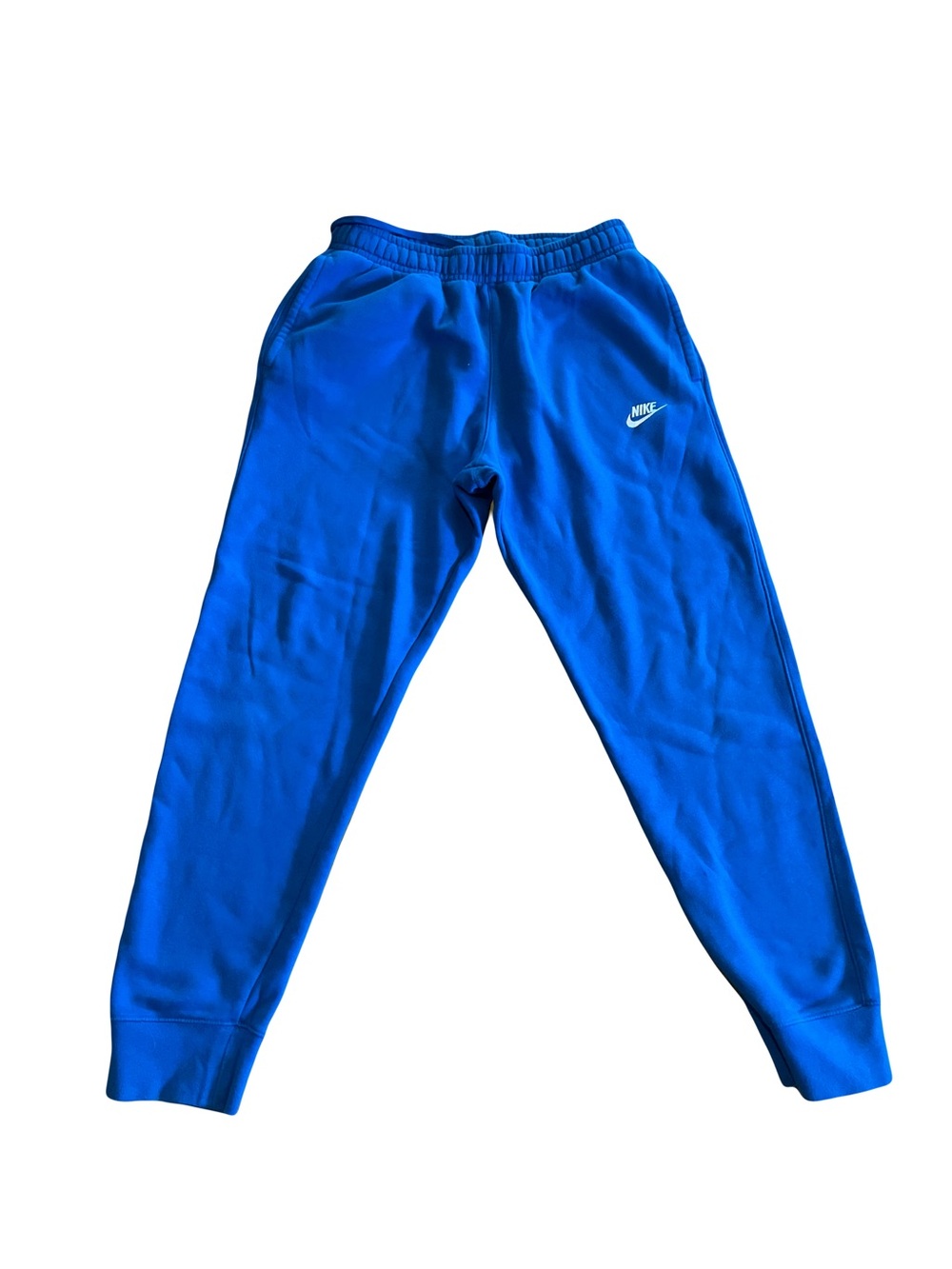 Nike mens M -Royal Blue Fleece Joggers